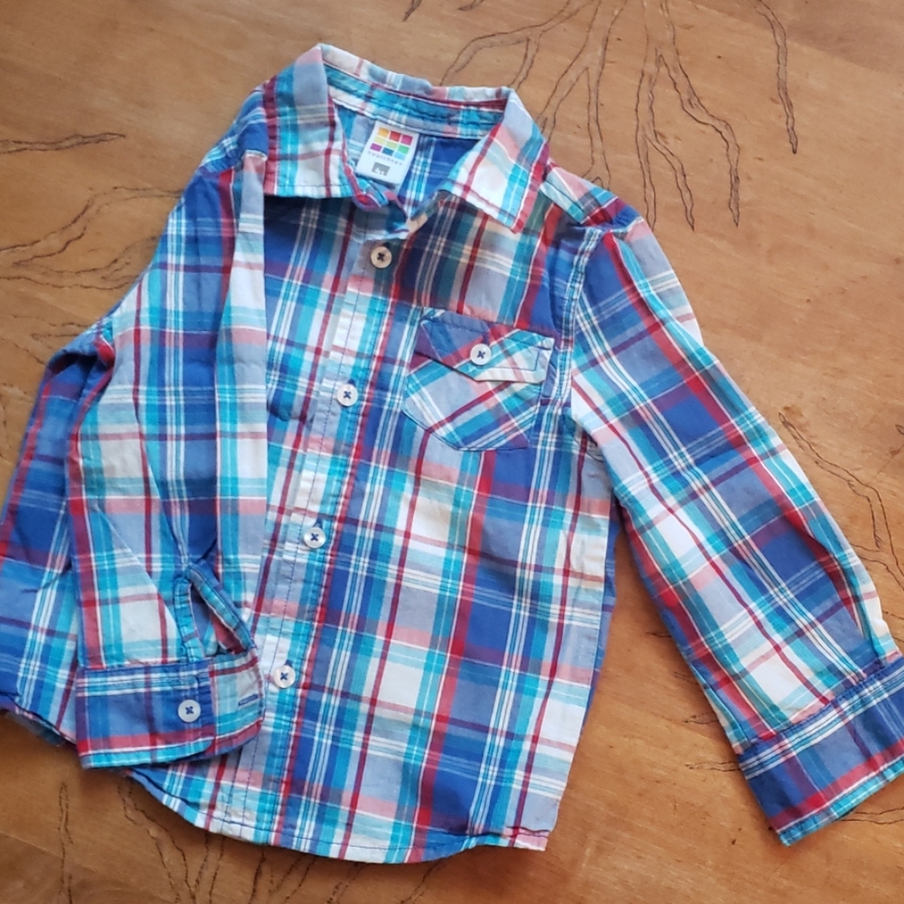 Long Sleeve Plaid Shirt